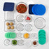 Anchor Hocking 30 pc. Glass Food Storage Set with SnugFit Lids - Clear